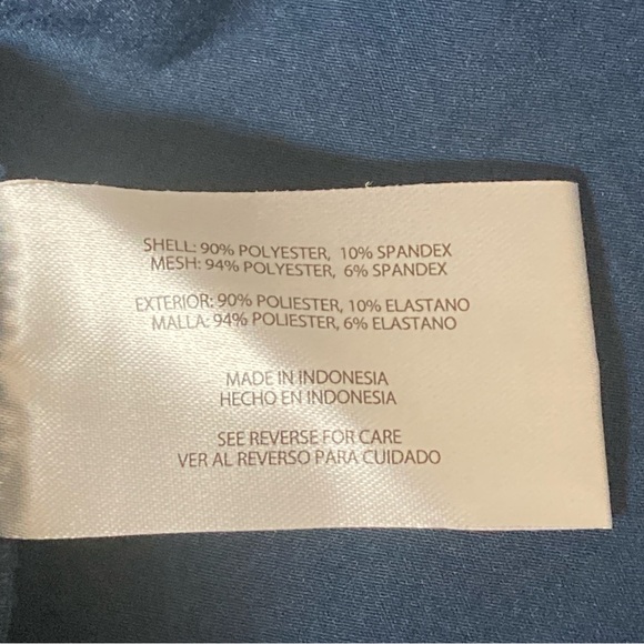 Orvis Women’s Embossed Pull on Skort Shattered Glass Blue Sz L - Picture 13 of 15